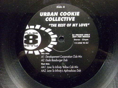 Urban Cookie Collective - Rest Of My Love (12