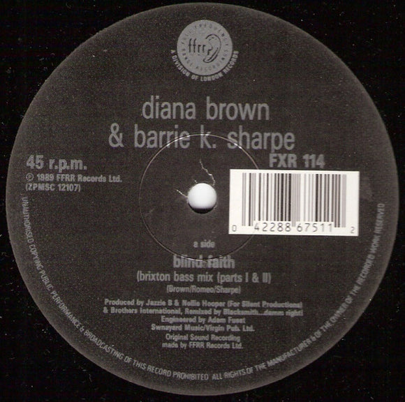 Diana Brown & Barrie K Sharpe - Blind Faith (12