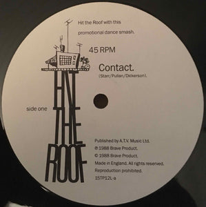 Hit The Roof Featuring Lorita Grahame - Contact (12", Promo)