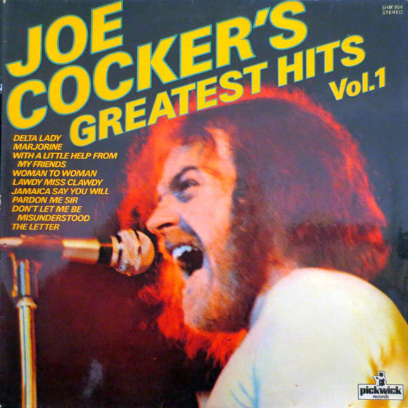 Joe Cocker - Joe Cocker's Greatest Hits Vol. 1 (LP, Comp)