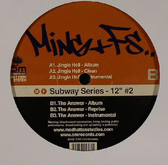 Ming & FS - Subway Series - 12'' #2 (12