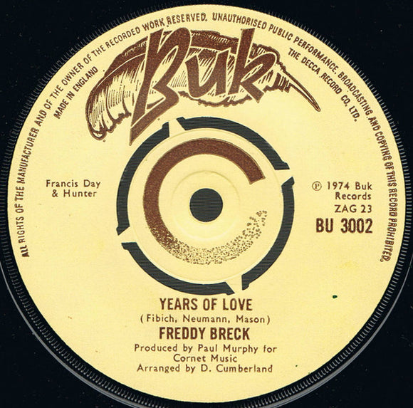Freddy Breck - Years Of Love (7