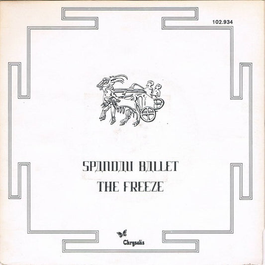Spandau Ballet - The Freeze (7", Single)