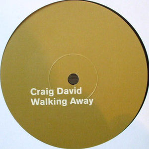 Craig David - Walking Away (DJ Chunky Remix) (12", S/Sided, Promo)