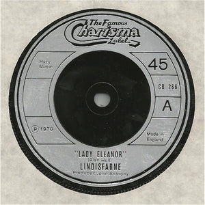 Lindisfarne - Lady Eleanor / Fog On The Tyne (7", Single, Sil)