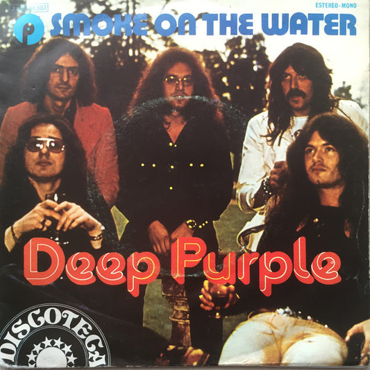 Deep Purple - Smoke On The Water (7", Single)