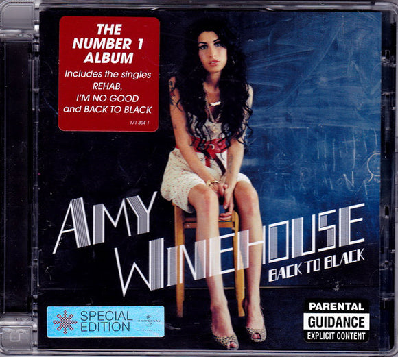 Amy Winehouse - Back To Black (CD, Album, Sup)