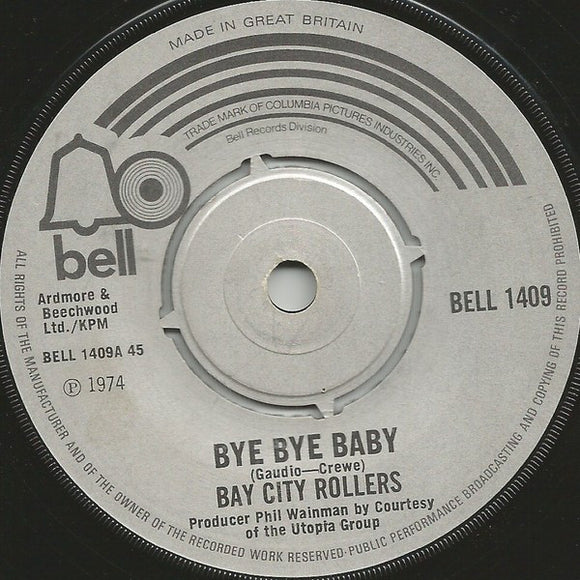 Bay City Rollers - Bye Bye Baby (7