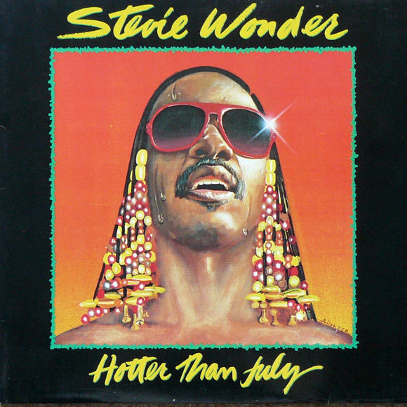Stevie Wonder - Hotter Than July (LP, Album, Gat)