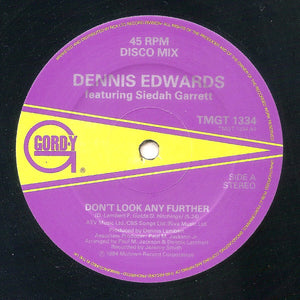 Dennis Edwards Featuring Siedah Garrett - Don't Look Any Further (12", Single)