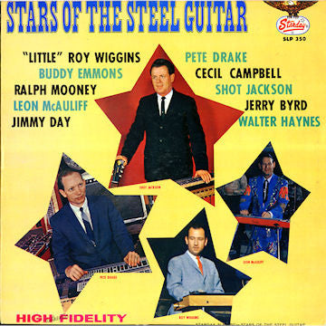Various - Stars Of The Steel Guitar (LP, Comp, RE)