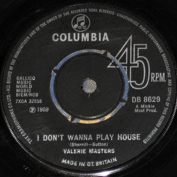 Valerie Masters - I Don't Wanna Play House (7
