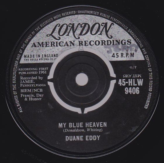 Duane Eddy - My Blue Heaven (7")