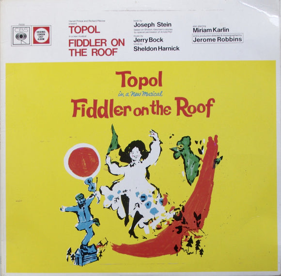 Topol - Fiddler On The Roof (LP, Album)