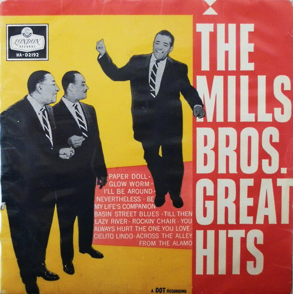 The Mills Brothers - The Mills Bros. Great Hits (LP, Album, Mono)