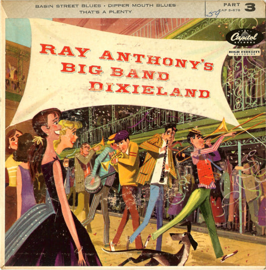 Ray Anthony's Big Band Dixieland - Ray Anthony's Big Band Dixieland (Part 3) (7", EP)