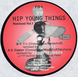 Hip Young Things - Remixed Vol. 1 (12", Single)