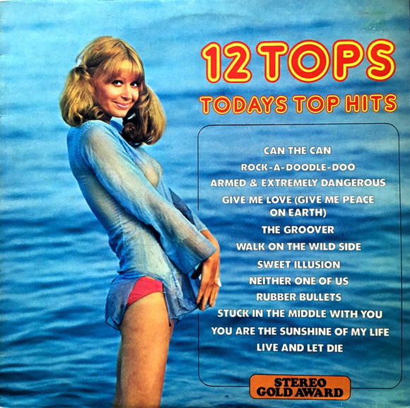 Unknown Artist - 12 Tops Today's Top Hits Volume 12 (LP)