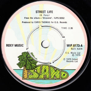 Roxy Music - Street Life (7", Single)