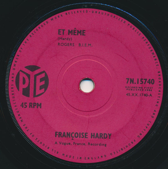 Françoise Hardy - Et Même (7