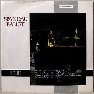 Spandau Ballet - Lifeline (7", Single, Sil)