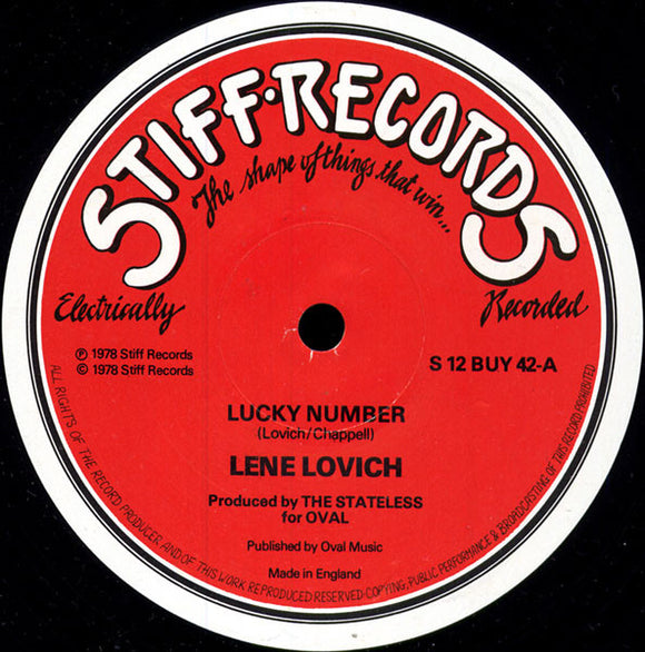 Lene Lovich - Lucky Number (12