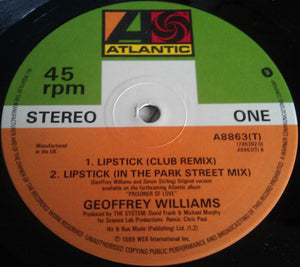 Geoffrey Williams - Lipstick (12")