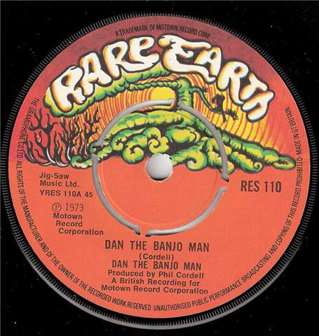 Dan The Banjo Man - Dan The Banjo Man (7", Single)