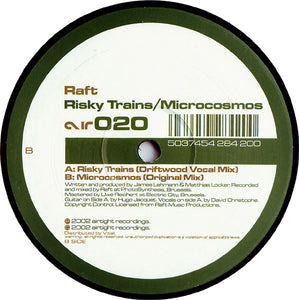 Raft - Risky Trains / Microcosmos (12")