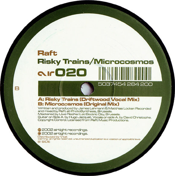 Raft - Risky Trains / Microcosmos (12