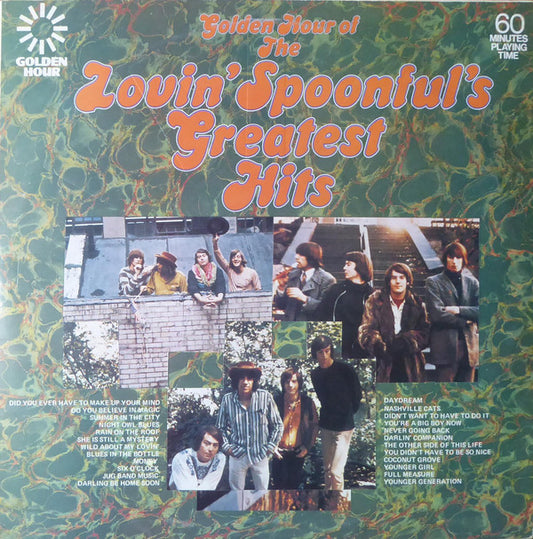 The Lovin' Spoonful - Golden Hour Of The Lovin' Spoonful's Greatest Hits (LP, Comp)
