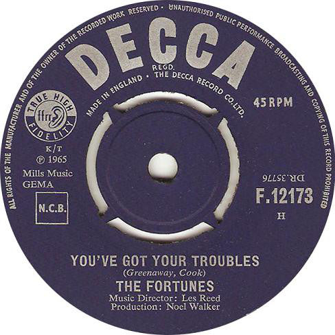 The Fortunes - You've Got Your Troubles (7