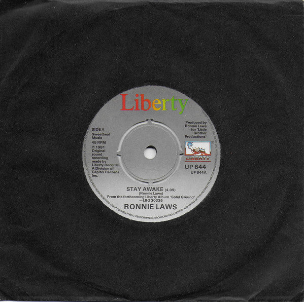 Ronnie Laws - Stay Awake (7")