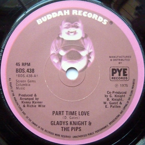 Gladys Knight & The Pips* - Part Time Love (7", Single, Sol)