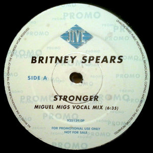 Britney Spears - Stronger (12", Promo)