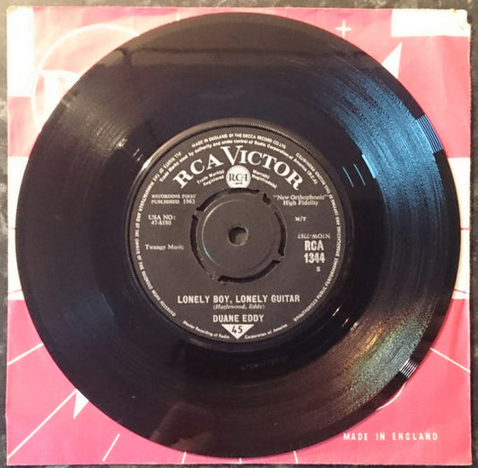 Duane Eddy - Lonely Boy, Lonely Guitar  (7", Single)
