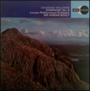 Vaughan Williams*, London Philharmonic Orchestra*, Sir Adrian Boult - Symphony No. 6 (LP)