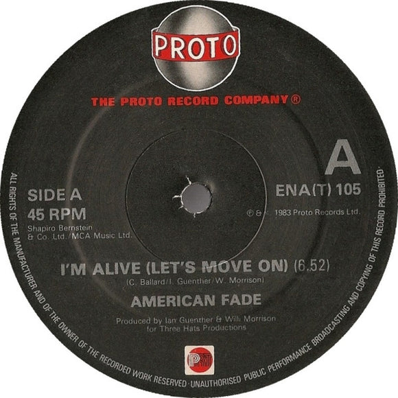 American Fade - I'm Alive (Let's Move On) (12
