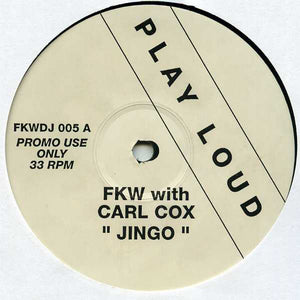 FKW (2) With Carl Cox - Jingo (12", Promo)