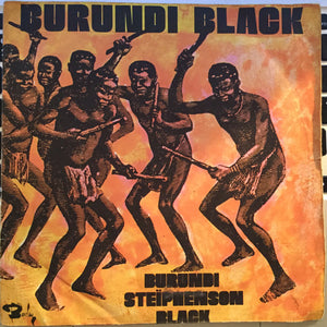 Burundi Steiphenson Black* - Burundi Black (7", Single, Sol)