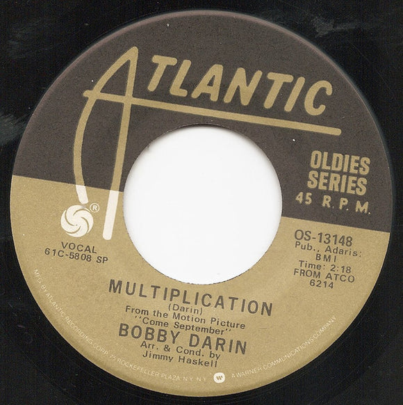 Bobby Darin - Multiplication / Artificial Flowers (7