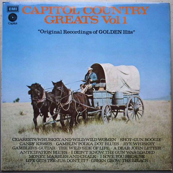 Various - Capitol Country Greats Vol. 1 (LP, Comp)