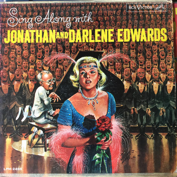 Jonathan And Darlene Edwards - Sing Along With Jonathan And Darlene (LP, Mono)