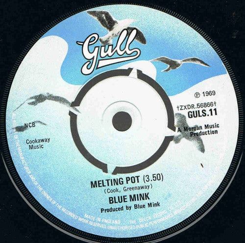 Blue Mink - Melting Pot / Gimme Reggae (7", Single)