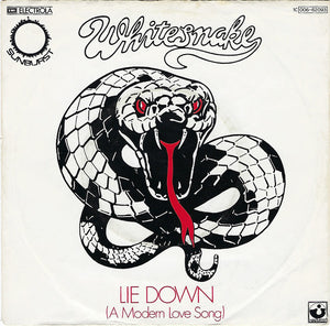 Whitesnake - Lie Down (A Modern Love Song) (7", Single)