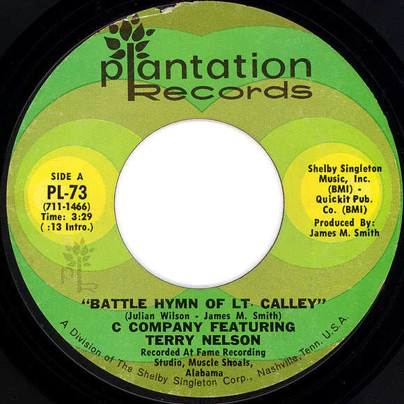 C Company - Battle Hymn Of Lt. Calley (7