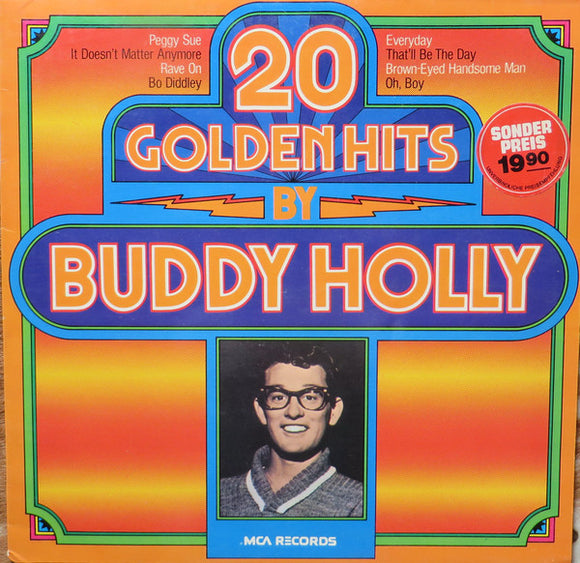 Buddy Holly - 20 Golden Hits By Buddy Holly (LP, Comp)