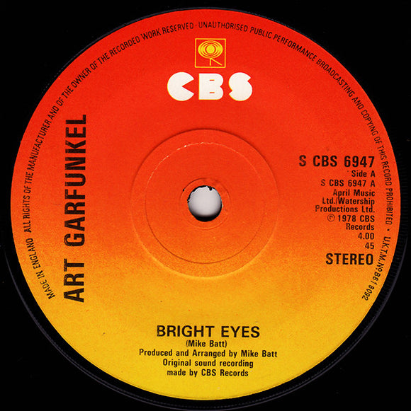 Art Garfunkel - Bright Eyes (7