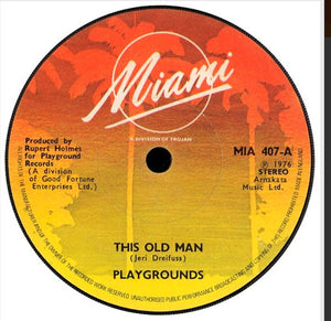 Playgrounds - This Old Man (7", Single)
