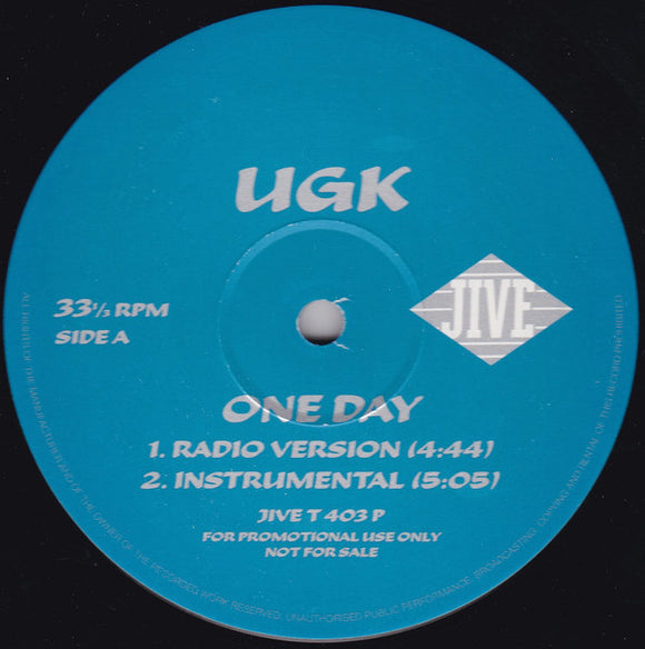 UGK - One Day / Ride My Car (12